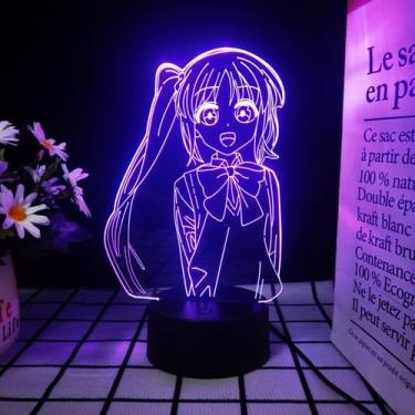 Imagem de Luz noturna Bocchis Rocks Nijikas 3D LED com mudança de cor - yiweisai