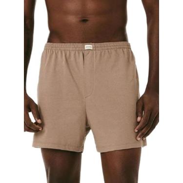 Imagem de Cueca Samba Canção Hering 77QP Masculina Algodão T. P/XXG, G, Hgt, Mar