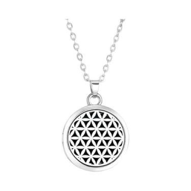 Imagem de Colar Difusor De Óleos Essenciais Árvore Da Vida Para Mulheres, Pingen