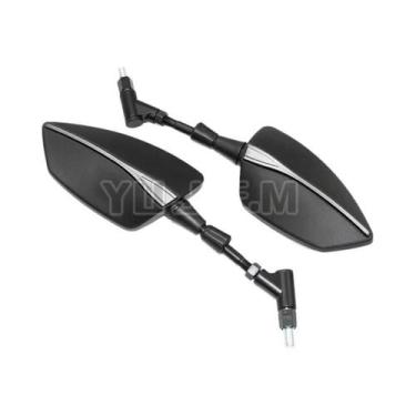 Imagem de Espelho Retrovisor Universal Para Motocicleta 8/10mm De Alta Qualidade