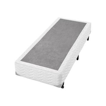 Imagem de Base Box para Colchão Solteiro AmericanFlex Topázio Gel 24x88x188 cm - Branca