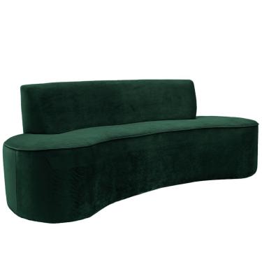 Imagem de Sofá 02 Lugares 150cm Mônaco Veludo Verde - Nexta Casa
