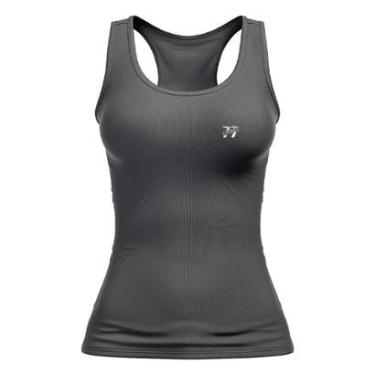 Imagem de Regata Feminina Nadador Academia Fitness 100% Algodão 77-Feminino