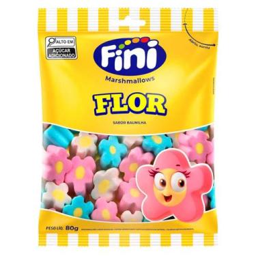 Imagem de Marshmallow Fini Flor 80g