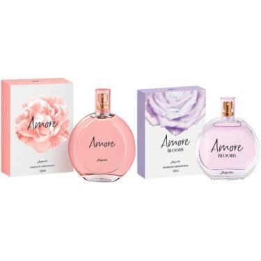 Imagem de Kit Colônia Amore Tradicional + Amore Bloom 100ml- Jequiti