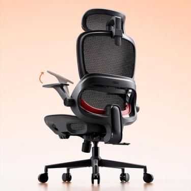 Imagem de Cadeira de Escritório SIHOO B100 Ergonômica em Tela com Suporte Lombar