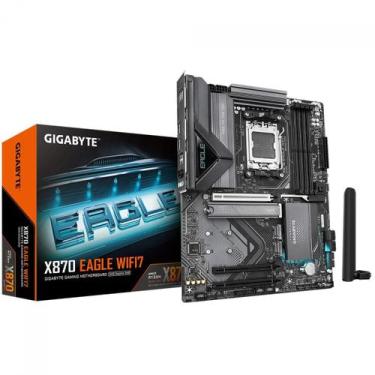 Imagem de Placa Mãe Gigabyte X870 EAGLE WiFi7, Chipset X870, AMD AM5, ATX, DDR5