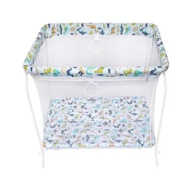 Imagem de Cercadinho Bebê Portátil Dobrável 77x77cm com Tela de Proteção até 20k