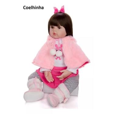 Imagem de Bebê Reborn Realista Panda 47cm Npk