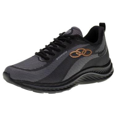Imagem de Tênis feminino apolis olympikus - 206, Preto, Cinza, 34