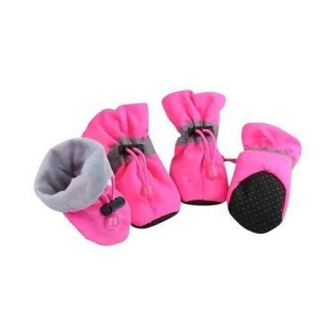 Imagem de Botas Impermeáveis Para Cães Com Solado Macio, Calçados Para Filhotes 