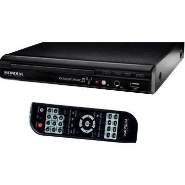Imagem de Dvd Player D-20 Com Karaokê Mp3 Usb Il Mondial Bivolt