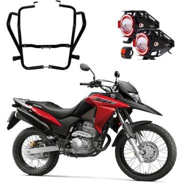 Imagem de Kit Protetor de Carenagem + U7 Angel Vermelho XRE 300 2009 2010 2011 2