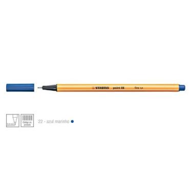 Imagem de Caneta Point 88 Cor 22 Azul Marinho - Stabilo