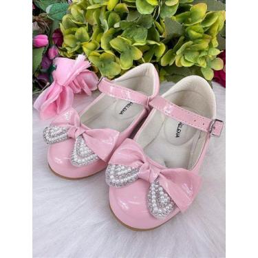 Imagem de Sapatilha Flor Di Mila Carol Rosa Bebê - Conforto e Estilo, Pastel pin