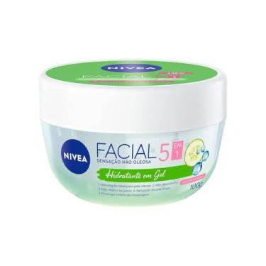 Imagem de Gel Hidratante 5 em 1 Facial Pele Oleosa 100g  Nívea - BEIERSDORF