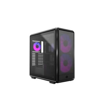 Imagem de Gabinete Cooler Master Masterframe 600 MESH Preto 3 FANS ARGB MF600M-K