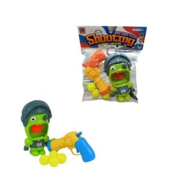 Imagem de Brinquedo Lança Bola Mira e Acerte No Alvo Bolinhas Colorida - 625toys