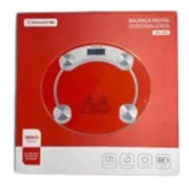 Imagem de Balança digital banheiro peso corporal vidro 180kg tomate mu 001