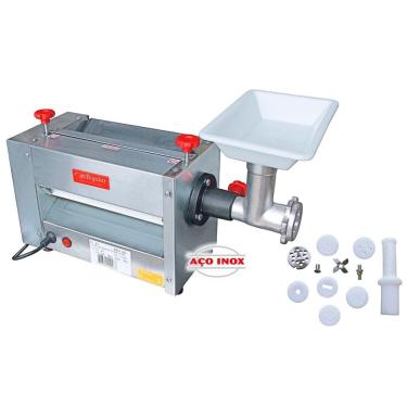 Imagem de Cilindro Sovador Laminador Extrusor e Moedor Bigolar 30cm 1/3CV Bivolt