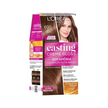Imagem de Tinta de Cabelo Casting Creme Gloss LOréal Paris 600 Louro Escuro 246g