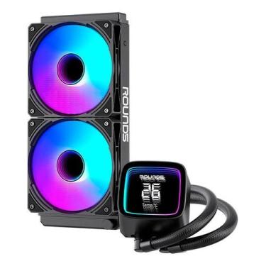 Imagem de Water Cooler Gamer Round5 Boreah 240 Argb Preto