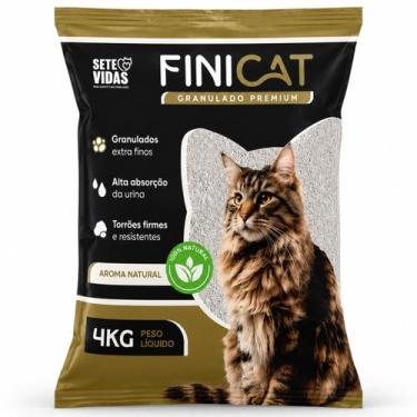 Imagem de Areia Higienica Gato Finicat 100% Natural Lavanda Antiodor -, 1un