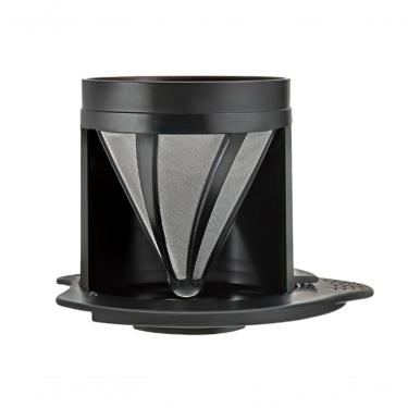 Imagem de Coador de Café Cafeor em Aço Inox Reutilizável Malha Fina Sustentável sem Filtro de Papel Inox Hario