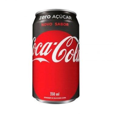 Imagem de Refrigerante Coca Cola sem açúcar - lata 350ml
