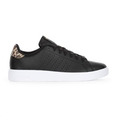 Imagem de Tênis Adidas Advantage Base 2.0 Preto e Bege - Feminino, 35, Preto