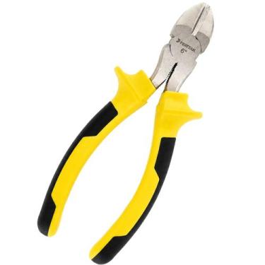 Imagem de Alicate De Corte Diagonal Emborrachado Profissional 6" Fertak