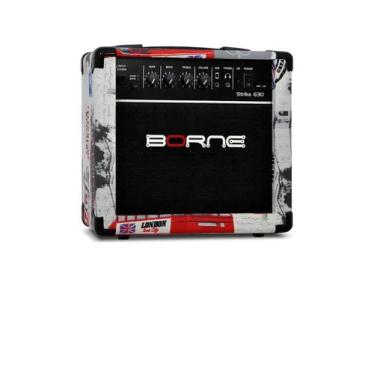 Imagem de Amplificador Borne Strike G30 London Guitarra Cubo Bivolt Canais Drive