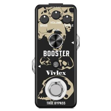 Imagem de Mini Pedal De Efeito Para Guitarra Mini Booster True Gain Clean Boost 