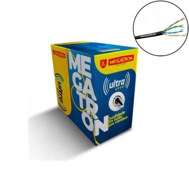 Imagem de Cabo Ultra CFTV 4PX24 AWG Preto para Câmera de Segurança Megatron