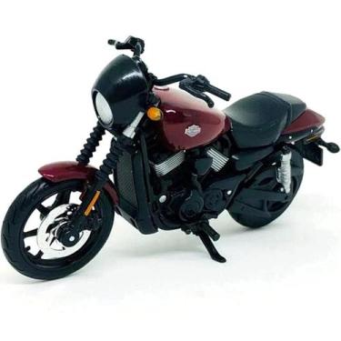 Imagem de Miniatura Moto Harley Davidson Street 750 S36 2015 1/18 Vermelho Maist