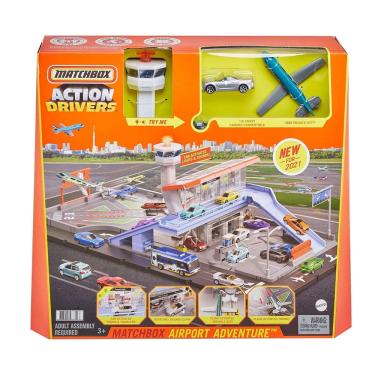 Imagem de Pista Matchbox - Conjunto Action Drivers - Airport Adventure - Mattel
