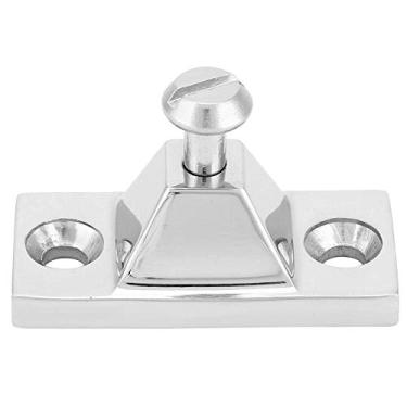 Imagem de Montagem de dobradiça de convés de barco marinho de aço inoxidável Hardware Iate de convés Dobradiça Bimini Hardware de encaixe superior 55x20mm