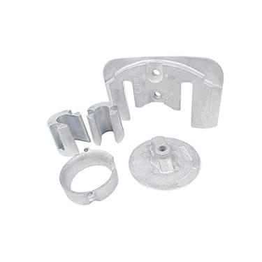 Imagem de 888758Q02 kit de proteção do ânodo para a liga de alumínio do motor externo do mercúrio Bravo um é apropriado para a água salgada e a água doce