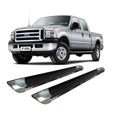 Imagem de Estribo F-250 Personalizado Prata Cabine Dupla