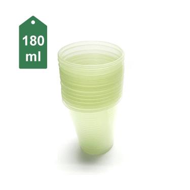 Imagem de Copo Descartável Biodegradável 180ml PCT c/100un