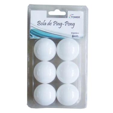 Imagem de Bola De Ping Pong 6Un Branco