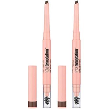 Imagem de Maybelline Total Temptation Eyebrow Definer Pencil, Medium Brown, 0.005 oz.