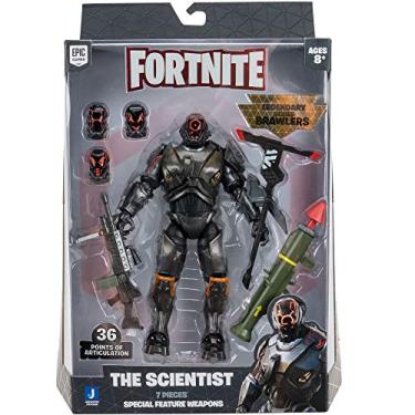 Imagem de FORTNITE Legendary Series Brawlers, 1 Figure Pack - 7 Inch The Scientist Action Figure, Plus Accessories
