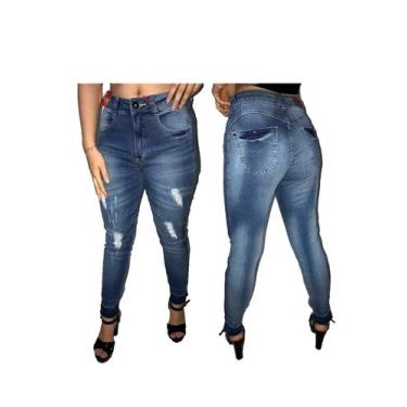 Imagem de Calça Biotipo Jeans Femininas Skinny Mid