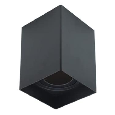 Imagem de SPOT PAR20 QUADRADO SOBREPOR E27 PC PRETO unidade