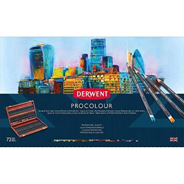 Imagem de Lapis 72 Cores Estojo de Madeira Linha Procolour