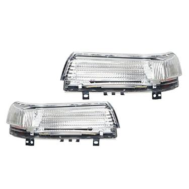 Imagem de JESYMBX Para Mitsubishi Pajero Montero Shogun V73 V77 V75 V87 V93 V97 2006-2019 Lâmpada de luz de seta do espelho da porta traseira externa