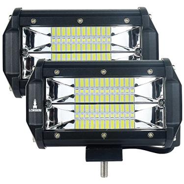 Imagem de Farol Milha Lorben Retangular Led 72w Off Road Trilha 4x4