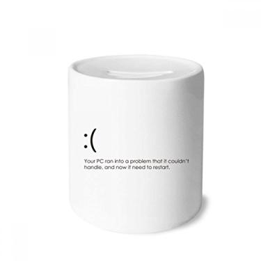 Imagem de DIYthinker Programador PC em caixa de dinheiro caixa de cerâmica porta-moedas presente de cofrinho