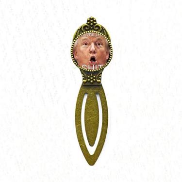 Imagem de Marcador de página retrô com imagem Shit Monday American Great Funny